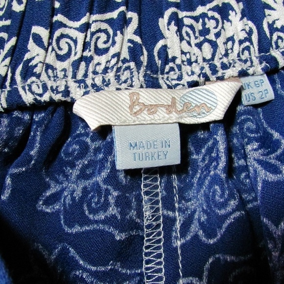 Boden Size 2P Sants Trousers Floral - Picture 4 of 4